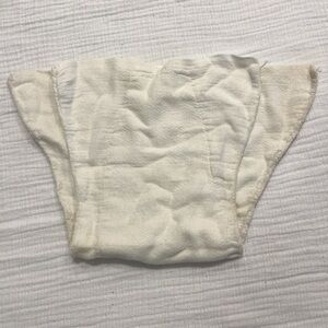 Set of 4 Vintage Reusable Cloth Diapers